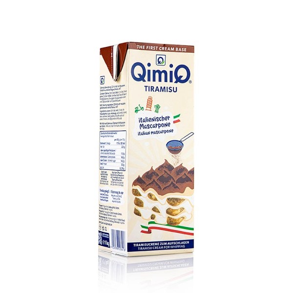 QimiQ - QimiQ Tiramisu aufschlagbar