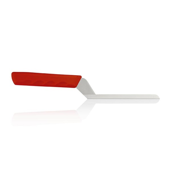 Isko - Briemesser (Weichkäse Messer) glatt 15cm Griff rot