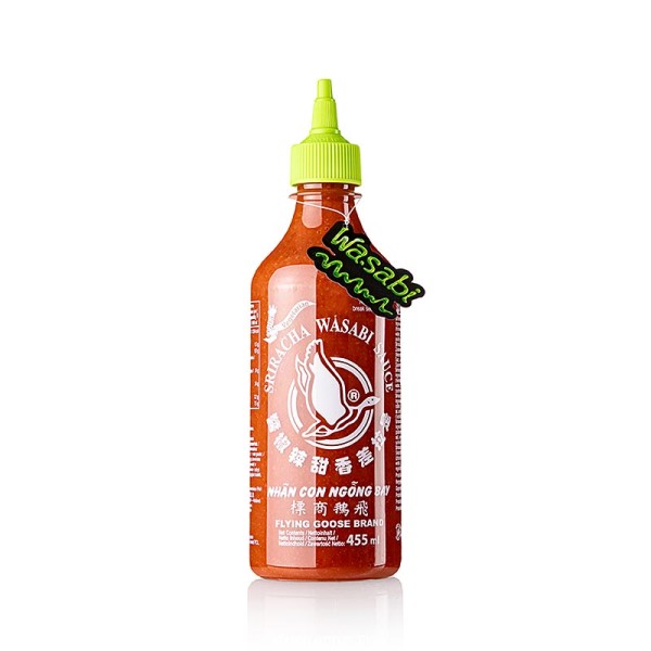 Flying Goose - Sriracha Chili-Sauce mit Wasabi Flying Goose