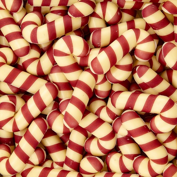 Dobla - Schokoaufleger Candy Cane / Zuckerstange 44x22mm Dobla (77629)