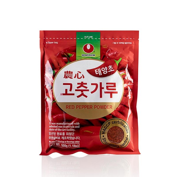 Gochugaru - Chili Pulver grob für z.B. Kim Chee (KimChi) Nongshim (Gochugaru)