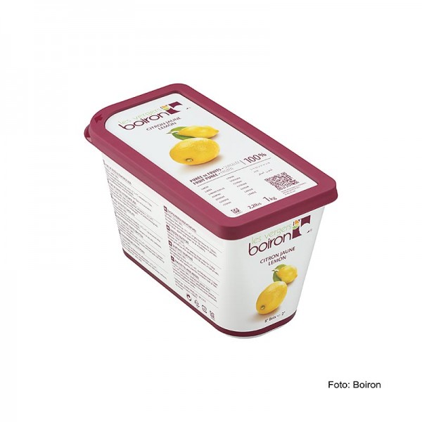Boiron - Püree - Zitrone Früchte aus Sizilien ungezuckert TK