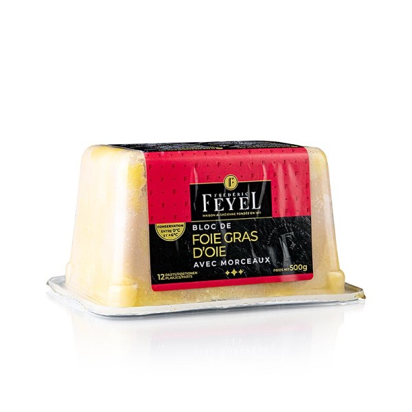 Feyel - Gänsestopfleberblock Foie Gras mit Stücken Feyel