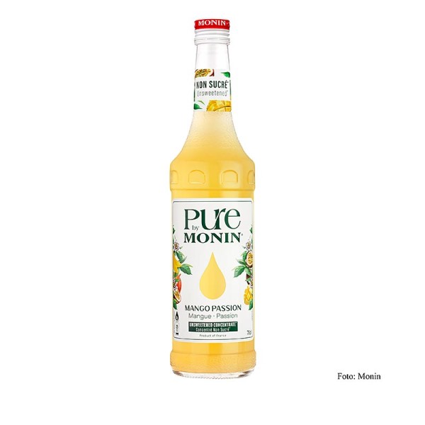 Monin - Monin PURE - Mango - Passion (Maracuja) ungesüßt 1:25