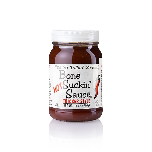 Bone Suckin' - Bone Suckin BBQ Sauce Sweet Southern HOT THICKER Style 420ml Ford´s Food