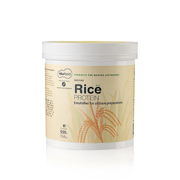 TÖUFOOD - RICE PROTEIN Reis Protein 550g TÖUFOOD