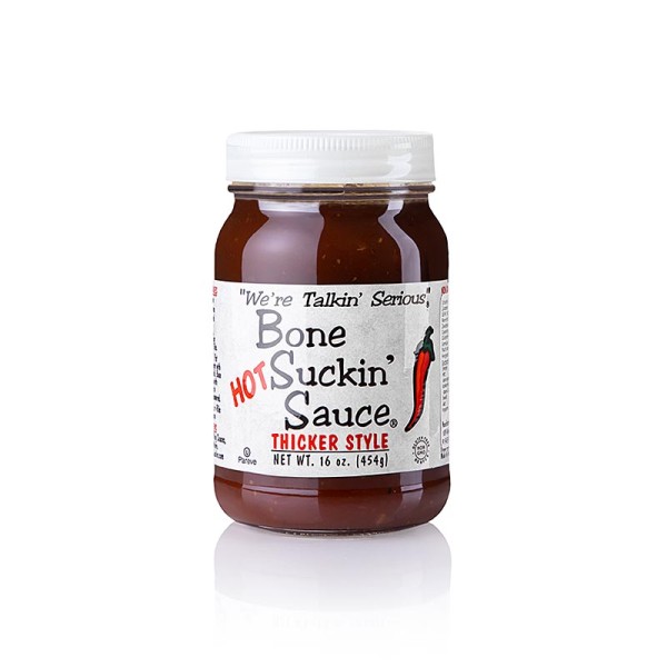 Bone Suckin' - Bone Suckin´ Sauce Hot BBQ Sauce (dickflüssig) Ford´s Food