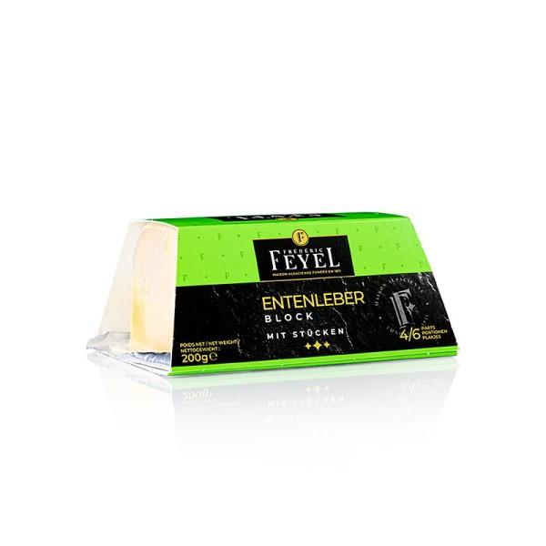 Feyel - Entenstopfleberblock Foie Gras mit Stücken Feyel