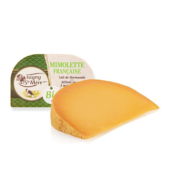 Isigny Sainte-Mère - Mimolette französischer Hartkäse aus Kuhmilch BIO