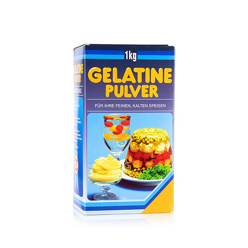 Gelatine Pulver Weiss 160 Bloom 1 Kg Geliermittel Patisserie Delikatessen Deli Vinos