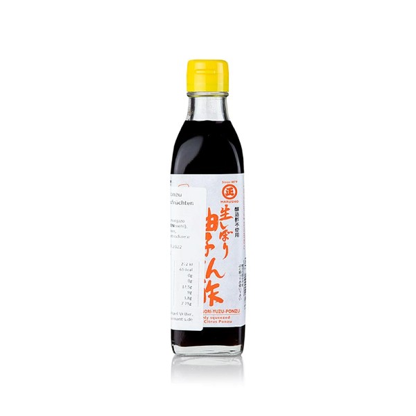 Marusho - Namashibori Yuzu Ponzu aus Sojasauce & Yuzu Saft Marusho