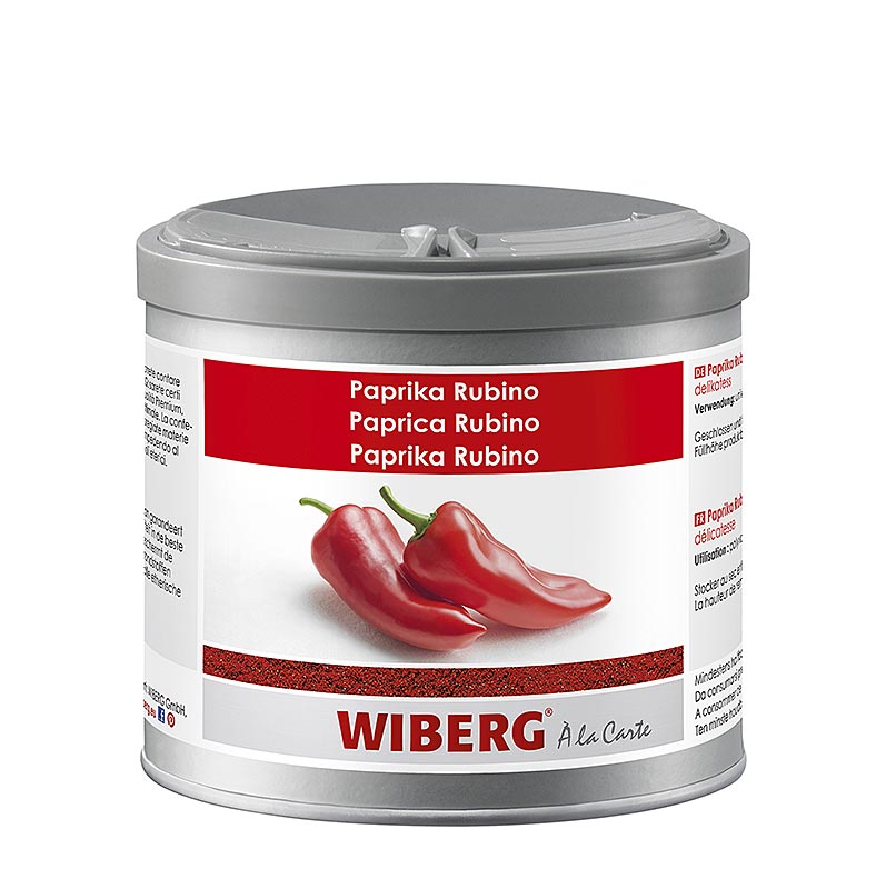 Paprika Rubino Delikatess 270 G Wiberg Gewurze Delikatessen Deli Vinos