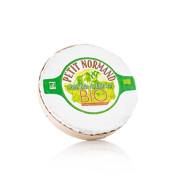 Vallée Verte - Brie Petit Normand Rohmilch Weichkäse ganzer Laib BIO