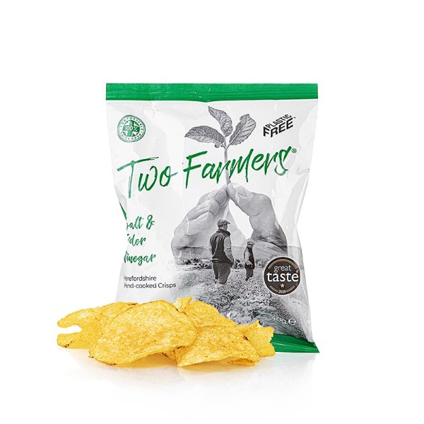 Two Farmers - Two Farmers - Kartoffelchips Salt & Cider Vinegar