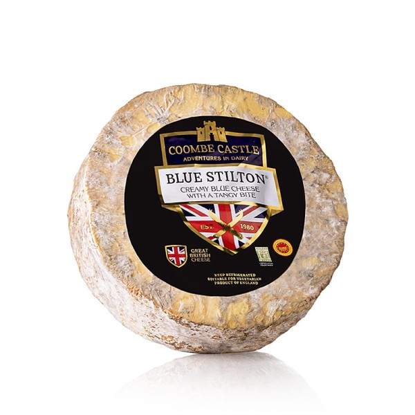 Coombe Castle - Blue Stilton englischer Schnittkäse mit Blauschimmel P.D.O./g.U. ca. 2.1kg