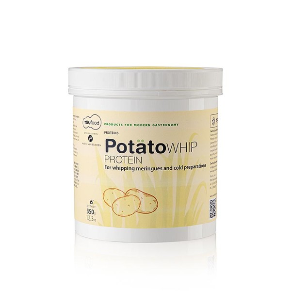 TÖUFOOD - POTATO WHIP PROTEIN Kartoffel Protein für Volumen 350g TÖUFOOD